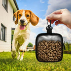 LuckeLadybug LLC dog treat pouch for easy access while training or walking your dog in a park