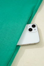 Bright green t-shirt from LuckeLadybug LLC designed to be worn as a dress from t-shirt