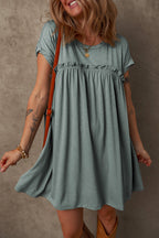 LuckeLadybug LLC dress from t-shirt, featuring a flowy design and soft fabric for casual wear