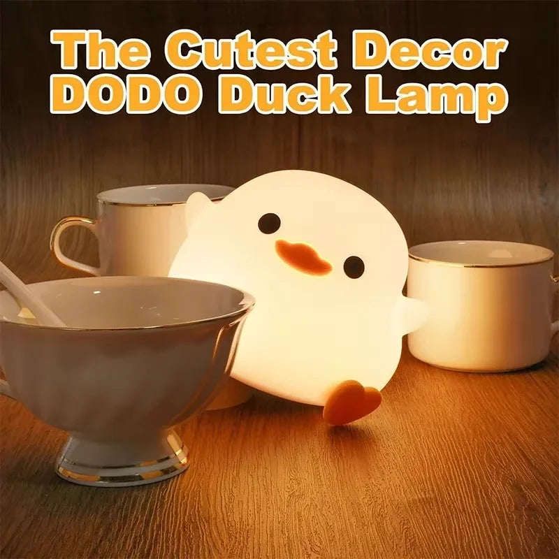 Duck Night Light with Adjustable Brightness