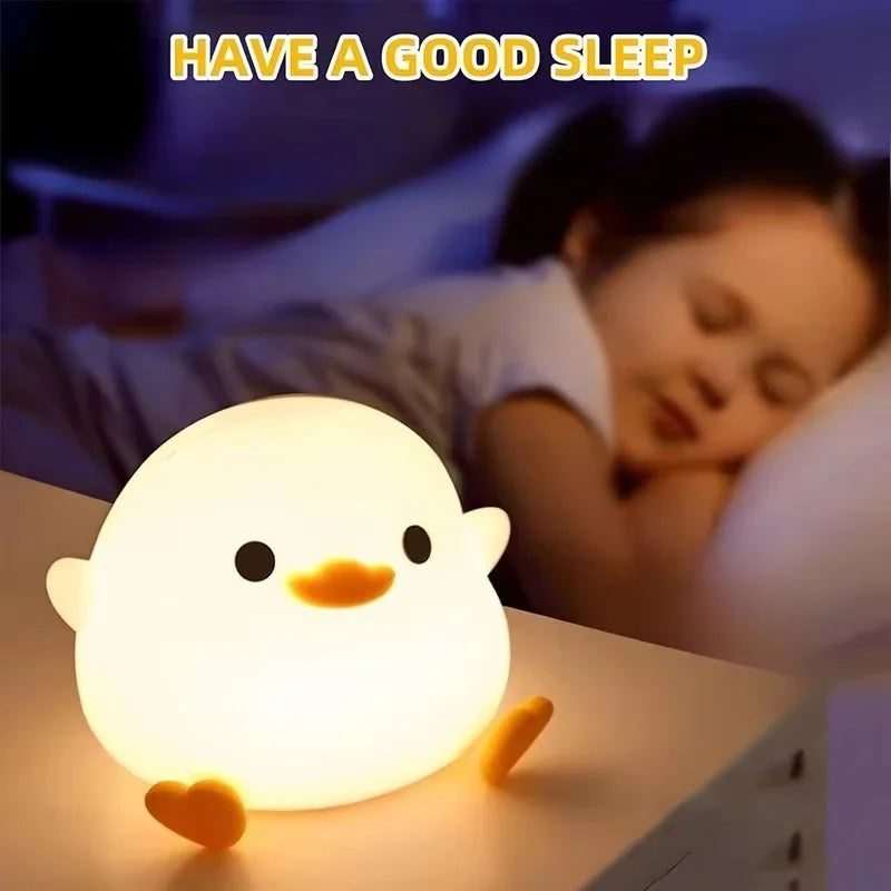 Duck Night Light with Adjustable Brightness