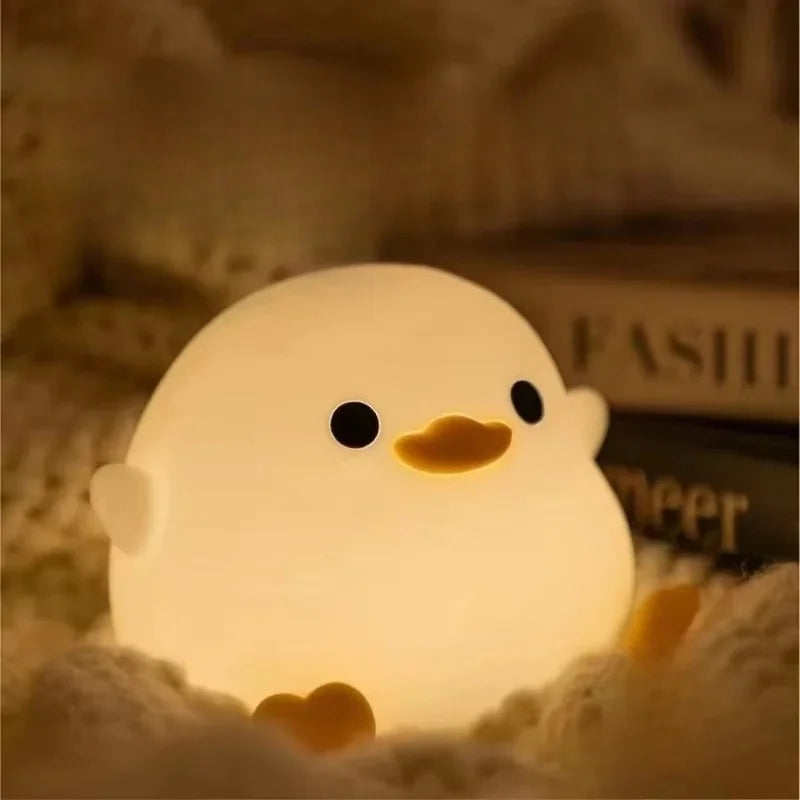 Cute Duck Night Light for Kids' Rooms