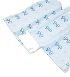 Sky Blue Stripe Lounge Set For Comfort
