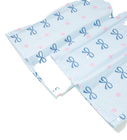 Sky Blue Stripe Lounge Set For Comfort