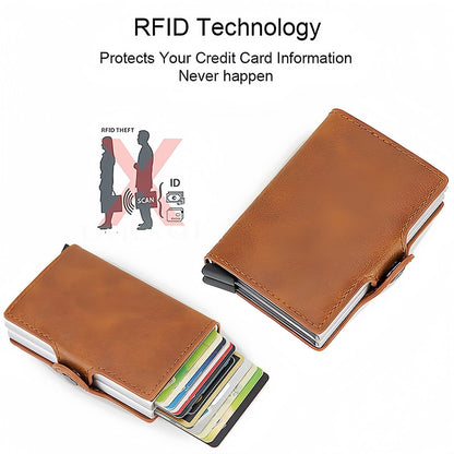 Carbon Fiber RFID Wallet For Secure Storage