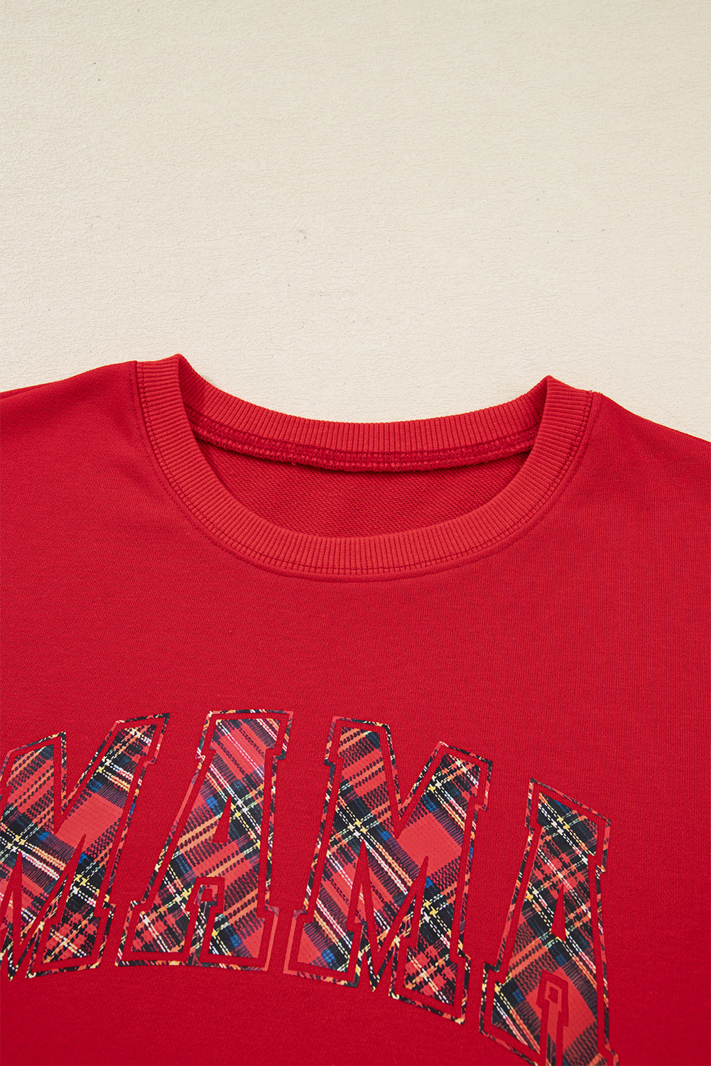 Red Plaid Christmas Lounge Set