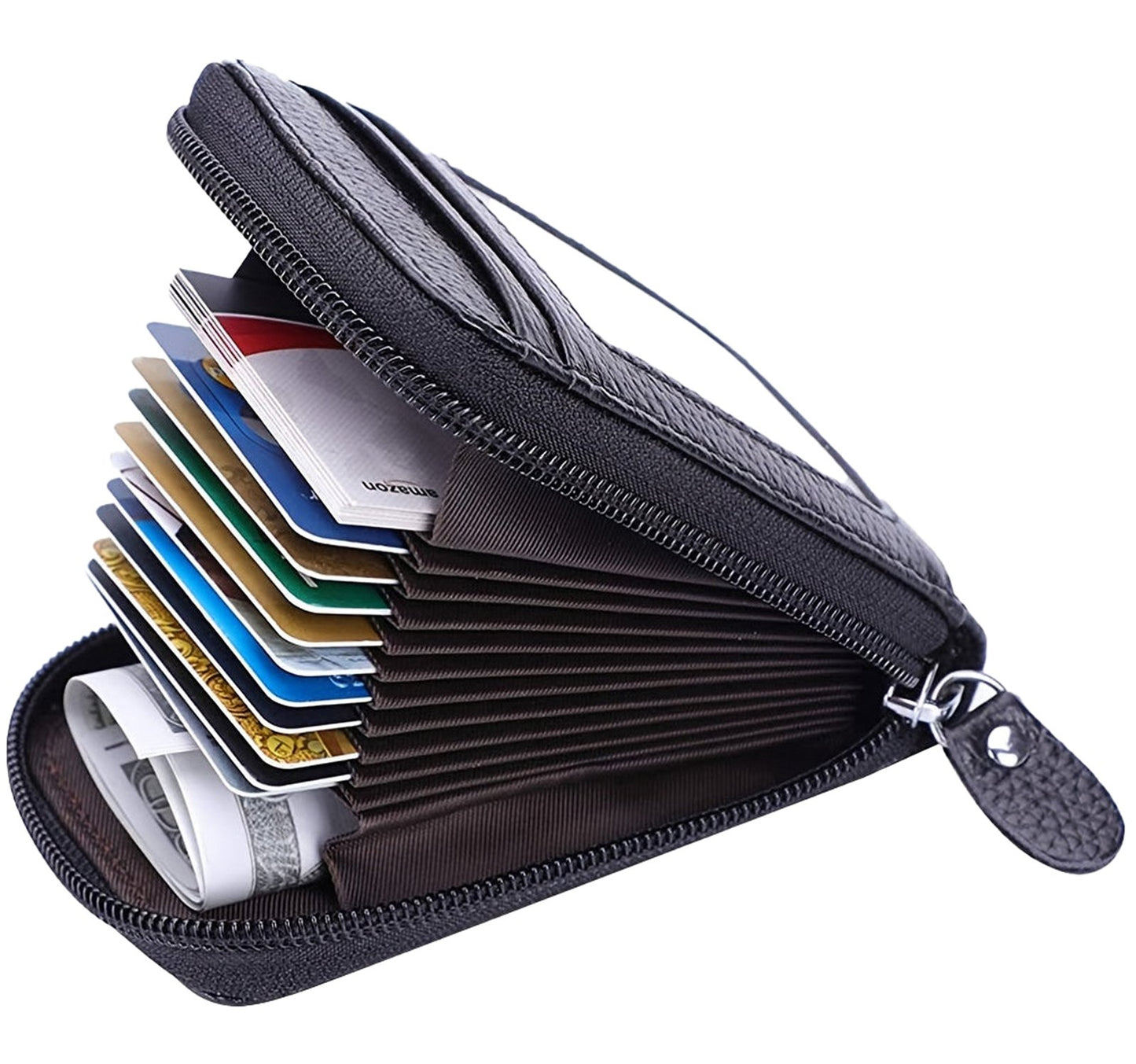 Genuine Leather Credit Card Wallet Stylish & Functional