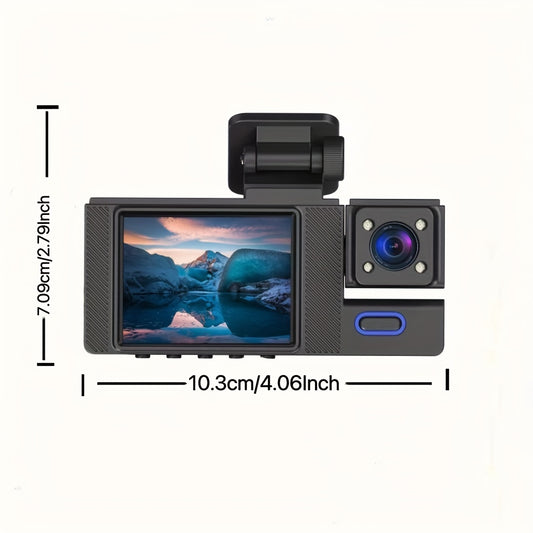 1080p Dash Cam Front And Rear With G-Sensor