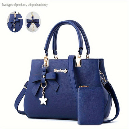 Chic Bow Decor Handbag For Women
