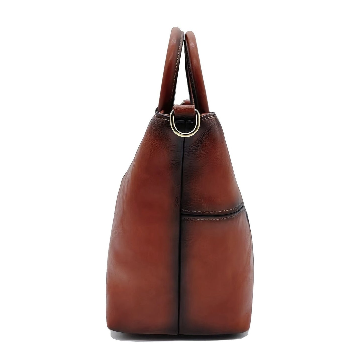 Vintage Flower Embossed Tote Bag