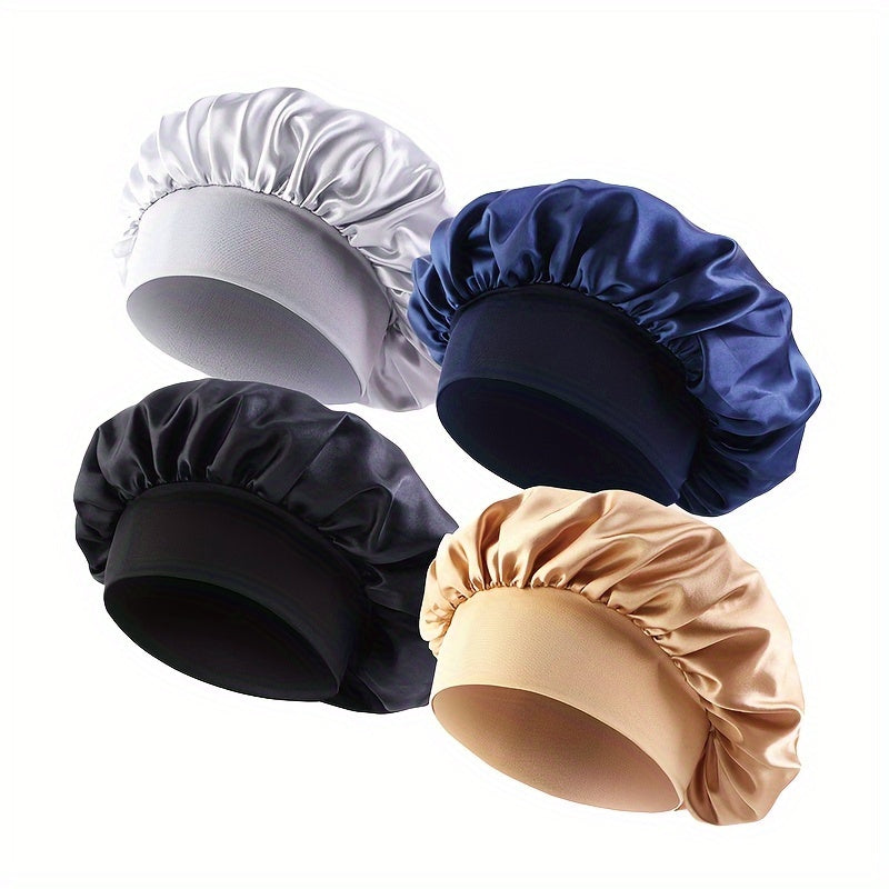 Satin Bonnet Set For Women 4 Colors