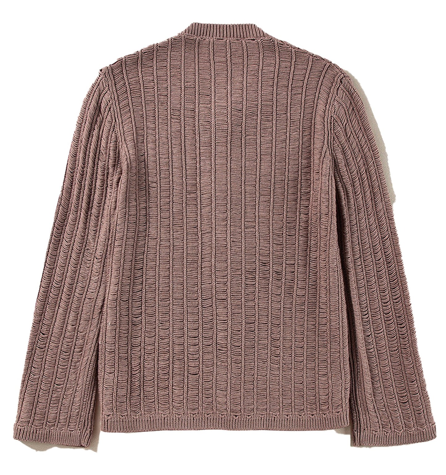 Textured Knit Buttoned Cardigan For Trendy Style