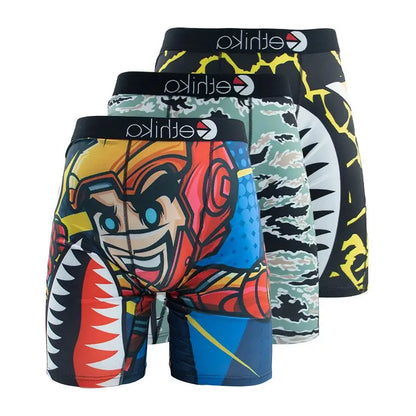 Mens Printed Boxer Briefs Trendy Styles