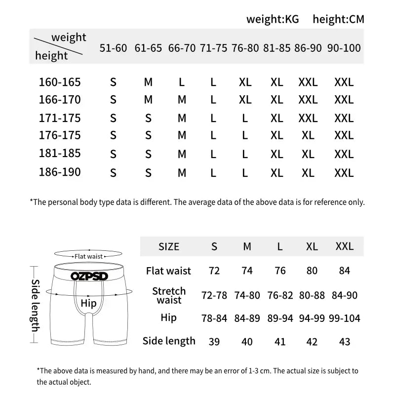 Mens Fashion Print Boxer Briefs 3 Pack