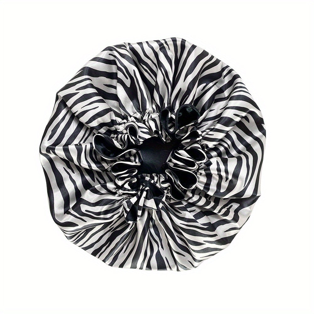 Double Layer Satin Bonnet For Women