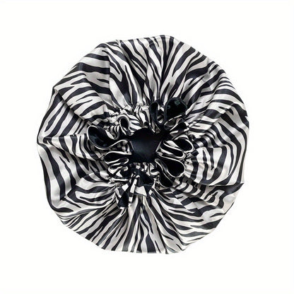 Double Layer Satin Bonnet For Women