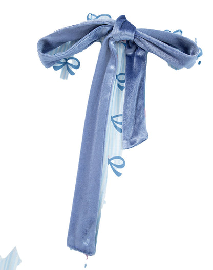 Sky Blue Stripe Lounge Set For Comfort