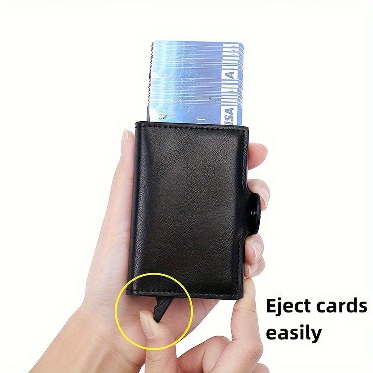 Carbon Fiber RFID Wallet For Secure Storage