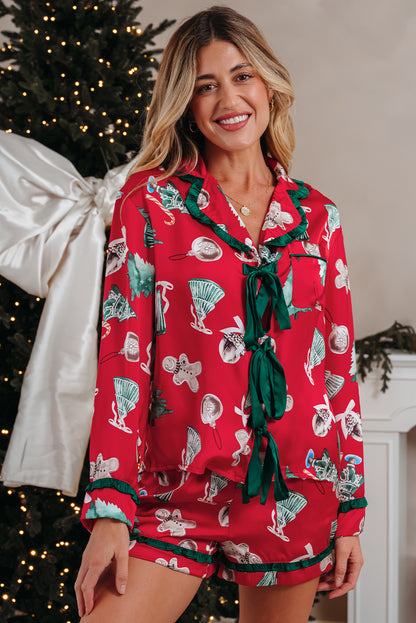Womens Christmas Pajama Set For Comfort