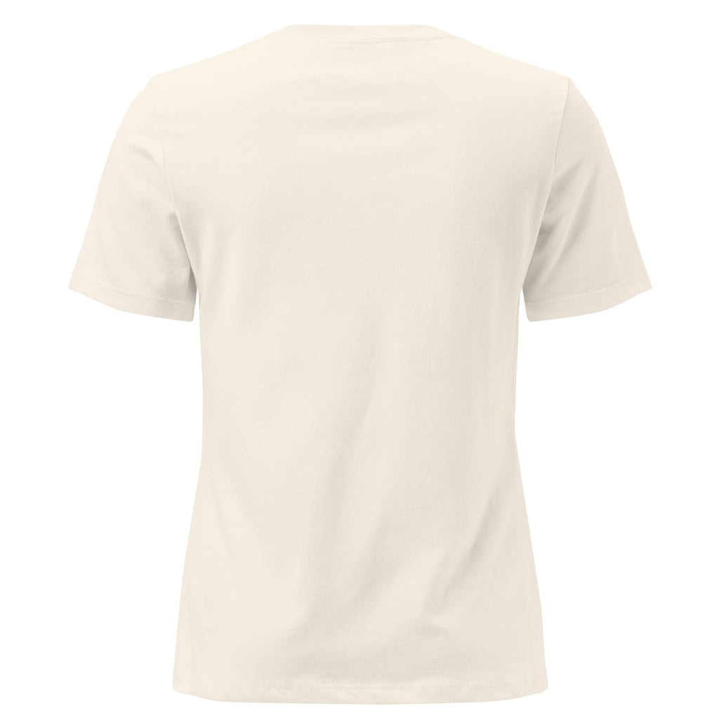 Back view of a casual T-Shirt by LuckeLadybug LLC featuring a soft fabric design