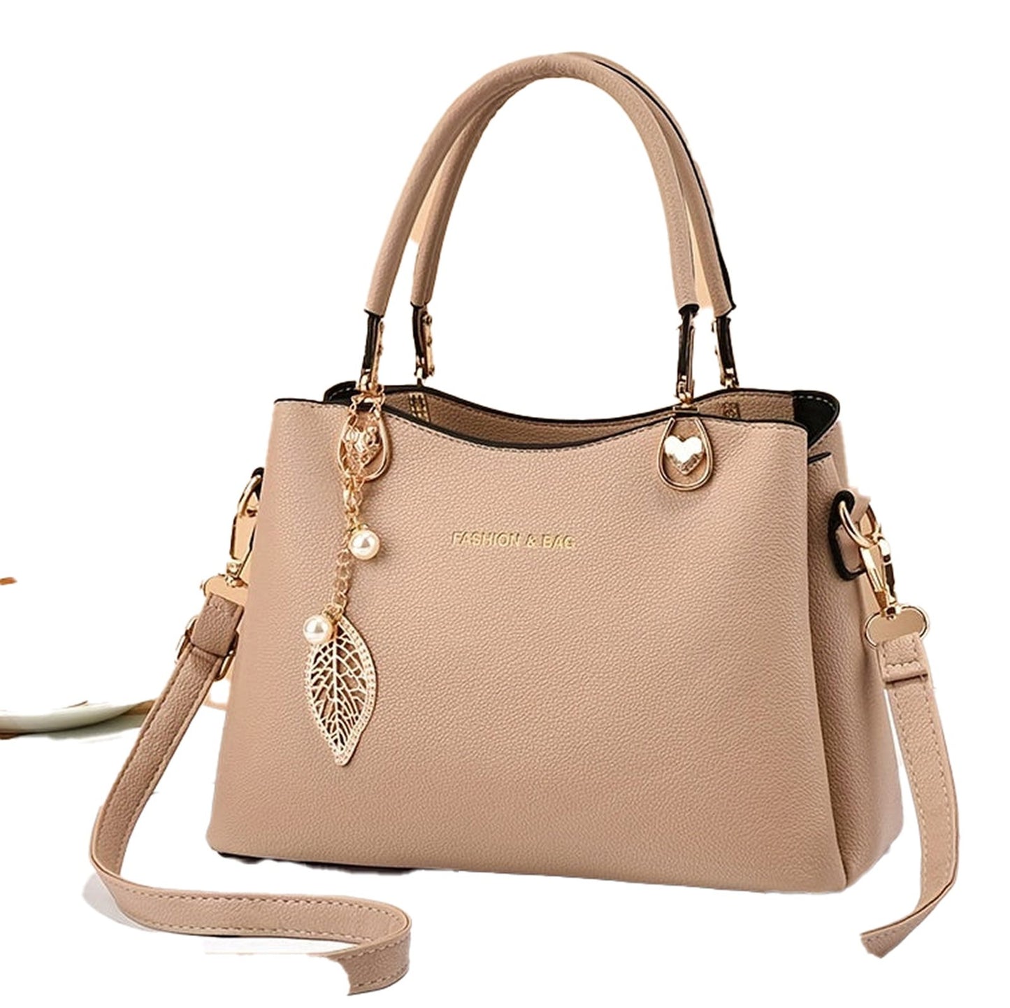 Elegant white handbag for women featuring a chic design and detachable strap for versatile styling