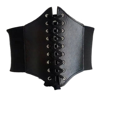 LuckeLadybug fashion corset belt for women featuring stylish lace-up design and adjustable fit