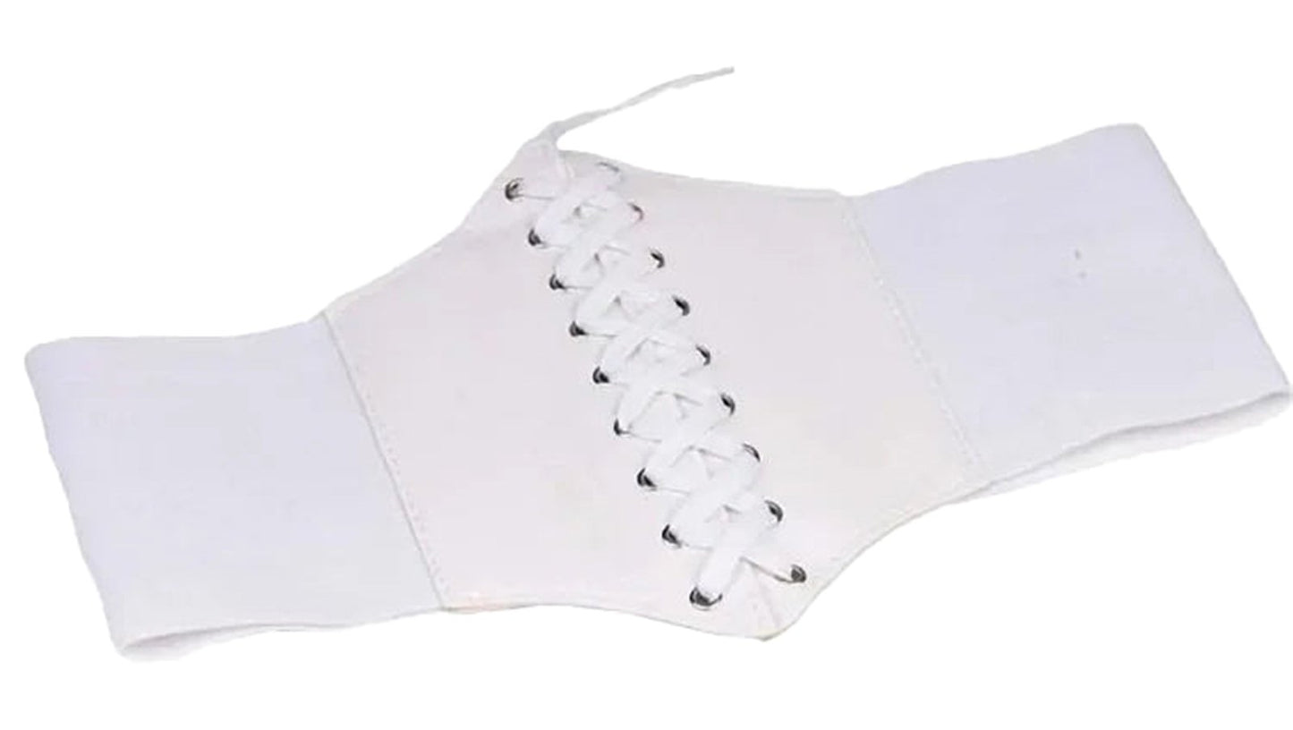 LuckeLadybug fashion corset belt for women with a lace-up design and a comfortable fit