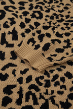 Leopard Print Sweater Women Trendy Style