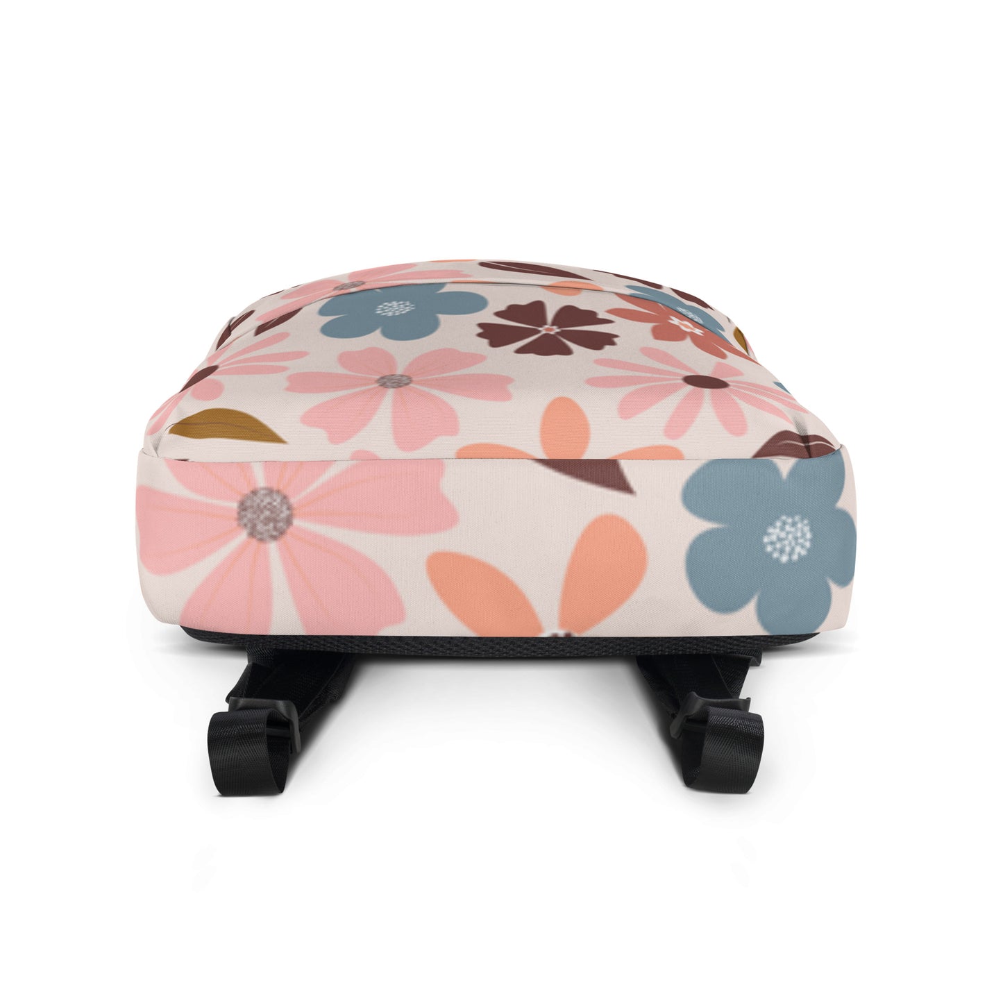 LuckeLadybug Floral Backpack for Women with Colorful Flower Design and Comfortable Carrying Straps