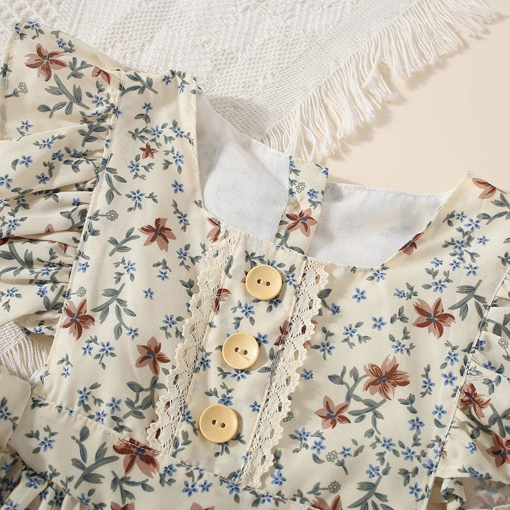 Floral Summer Dress For Girls