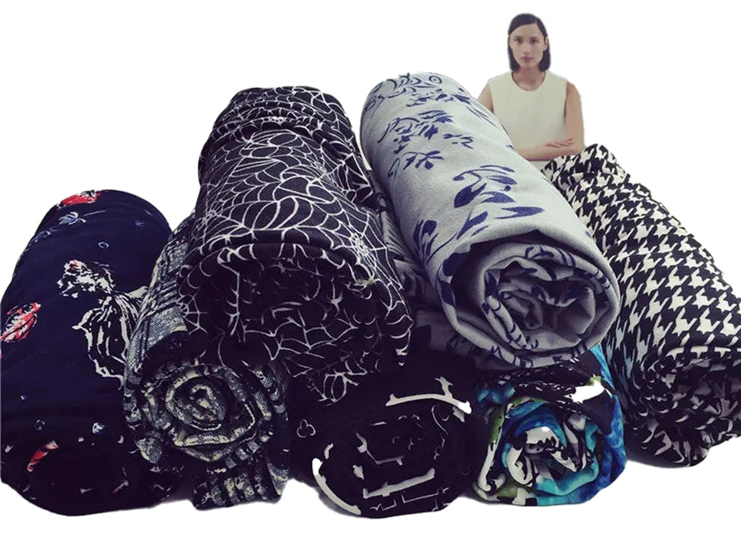 Flower Pattern Leggings For Women