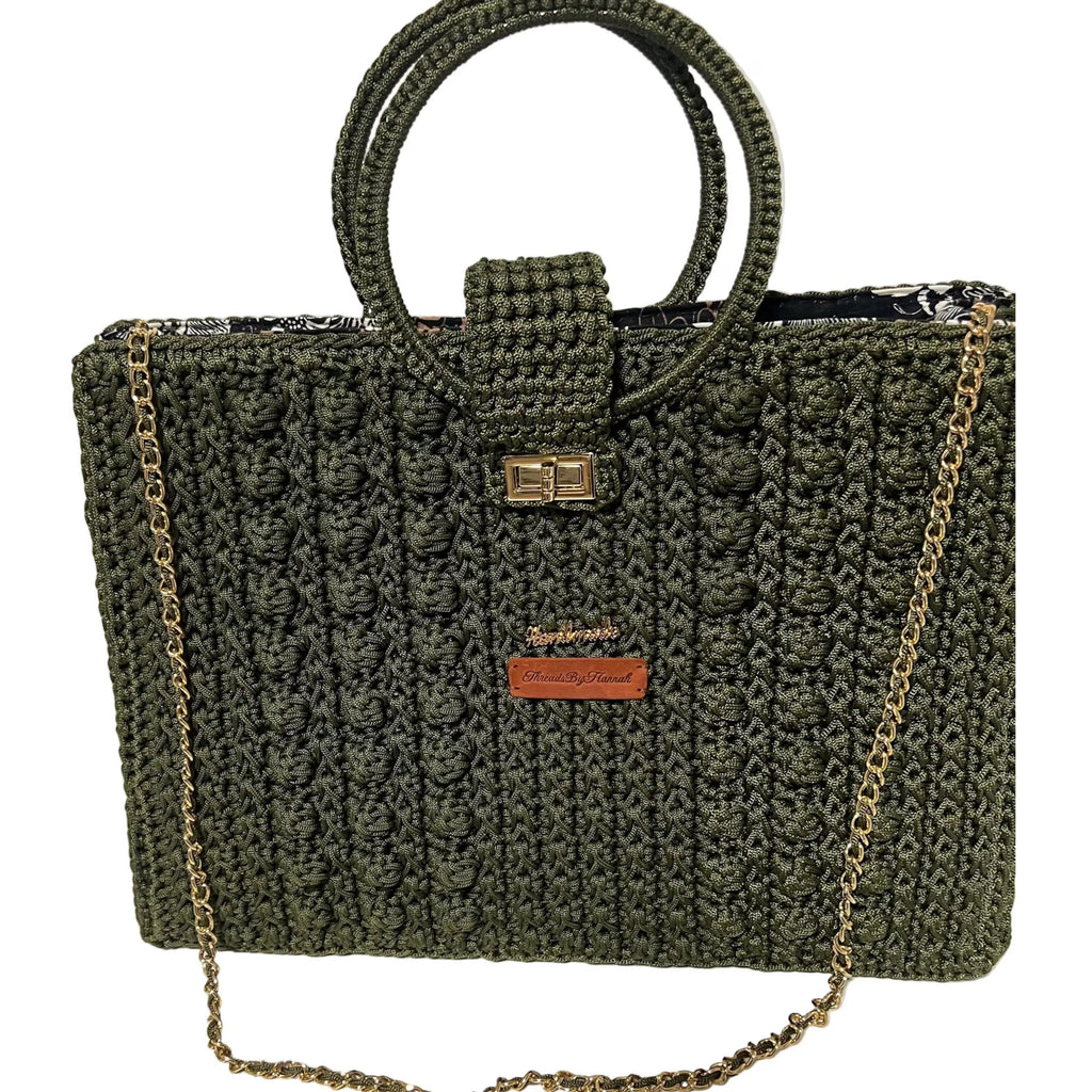 Forest Chic Artisan Chain Strap Bag