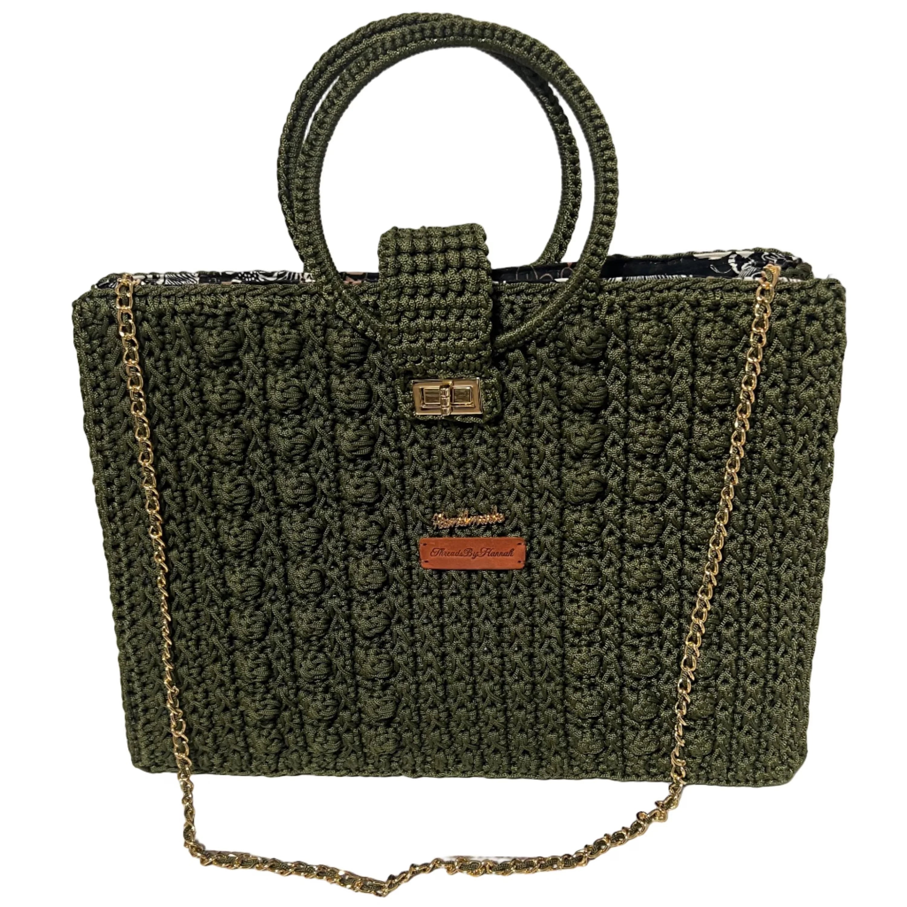Forest Chic Artisan Chain Strap Bag