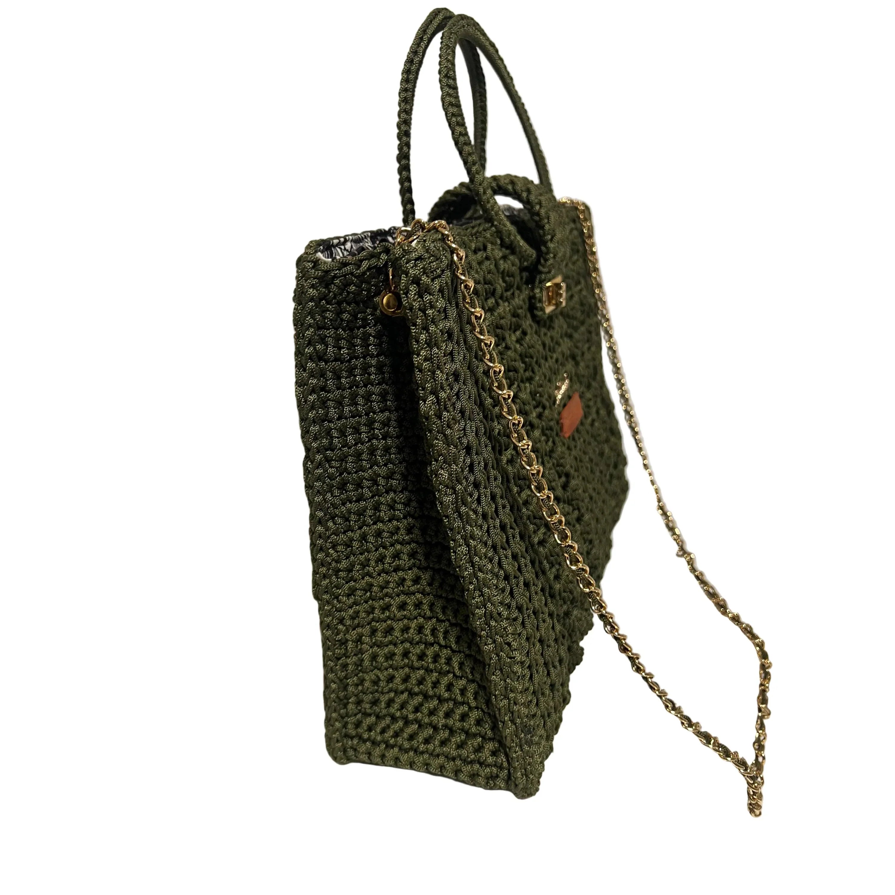 Forest Chic Artisan Chain Strap Bag