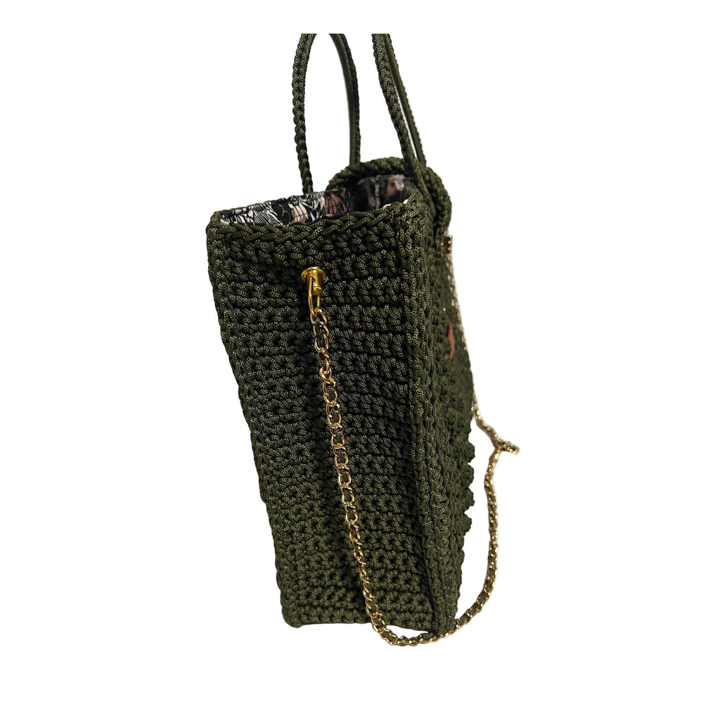 Forest Chic Artisan Chain Strap Bag
