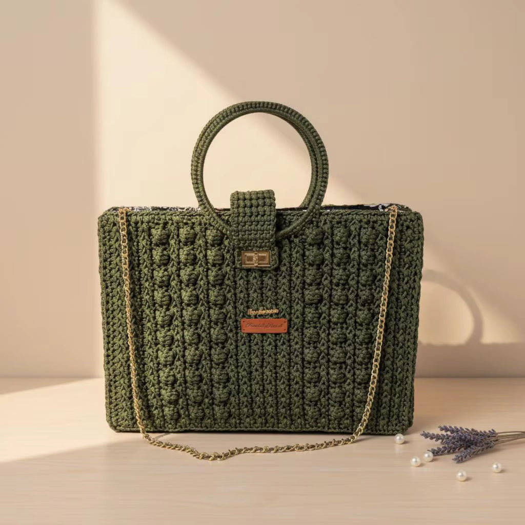 Forest Chic Artisan Chain Strap Bag