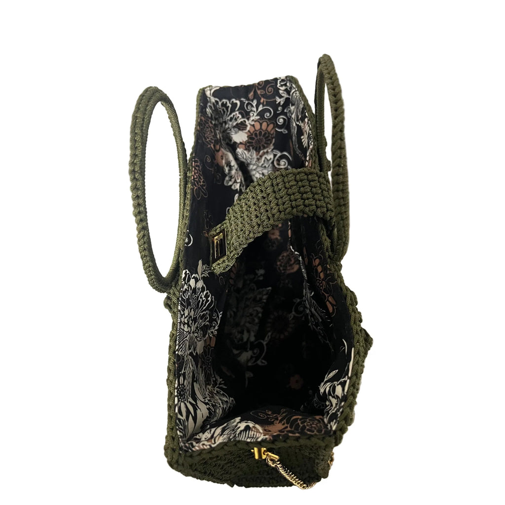 Forest Chic Artisan Chain Strap Bag