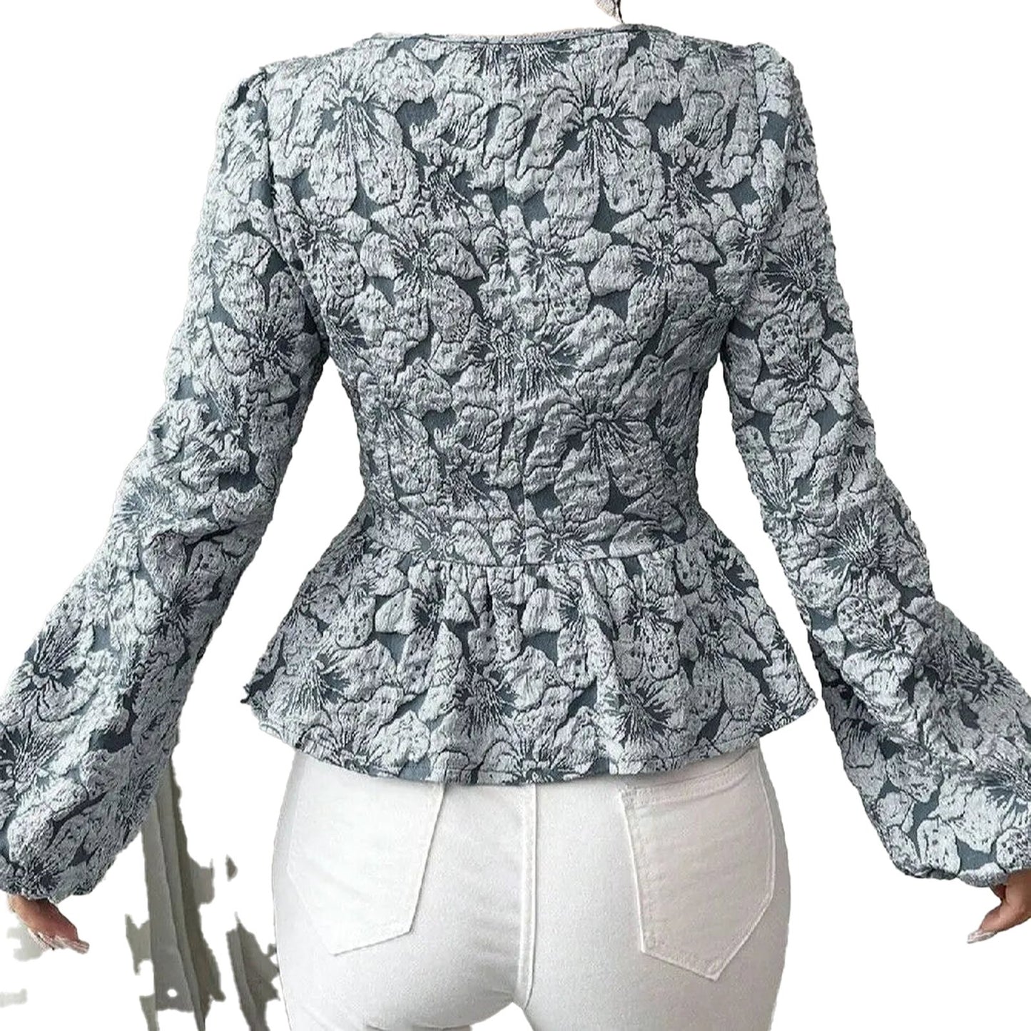 French Vintage Blouse For Women Peasant Top