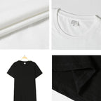 LuckeLadybug LLC Funny T-Shirt in Black and White with Soft Fabric and Classic Fit