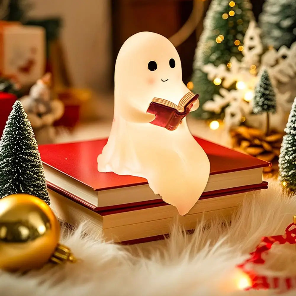 Ghost Lamp for Book Lovers