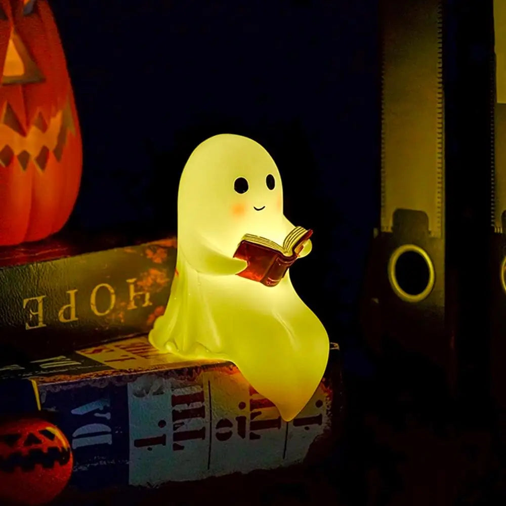 Ghost Lamp for Book Lovers