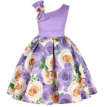 Girls Floral Party Dress Collection