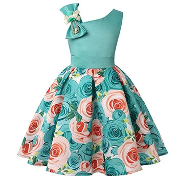Girls Floral Party Dress Collection