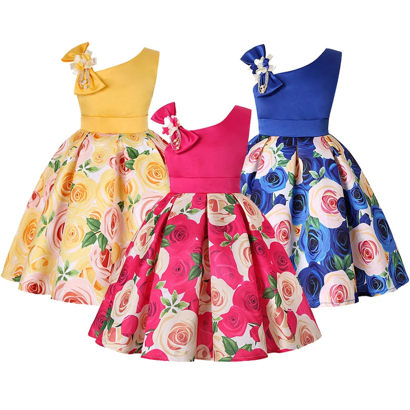 Girls Floral Party Dress Collection