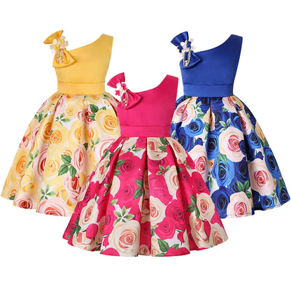 Girls Floral Party Dress Collection