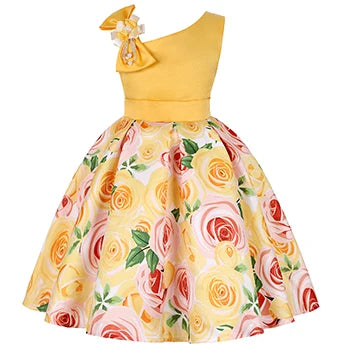 Girls Floral Party Dress Collection