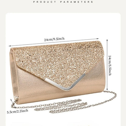 Glitter Clutch Bags For Women Chic & Stylish