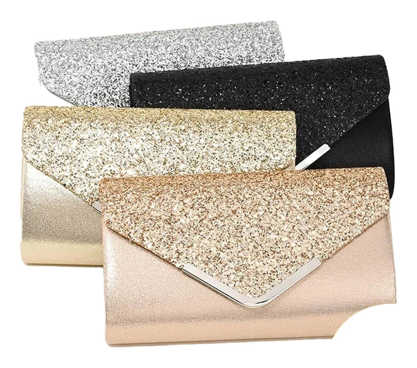 Glitter Clutch Bags For Women Chic & Stylish