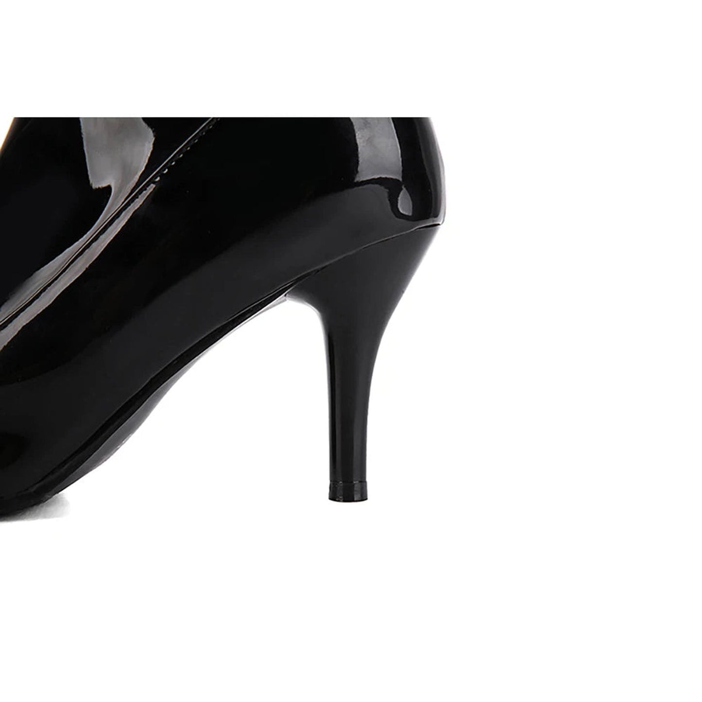 Glossy Thigh High Boots For Women