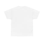 White God Made t-shirt casual from Printify shown from the back in plain design